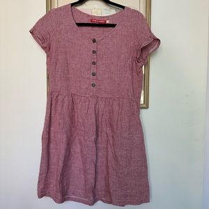 Pyne & Smith small red and white check no. 10 small